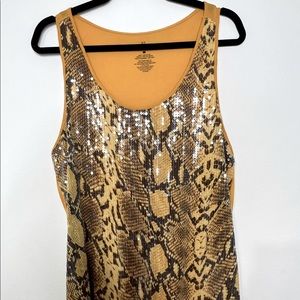 NY&Co Women’s Sequin Top - NWOT